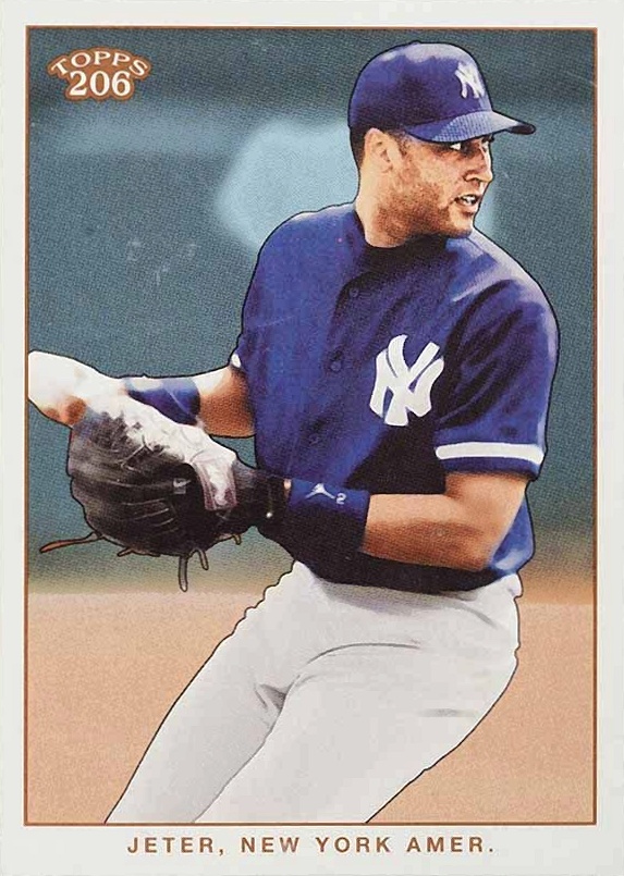 2002 Topps 206 Derek Jeter #236 Baseball Card