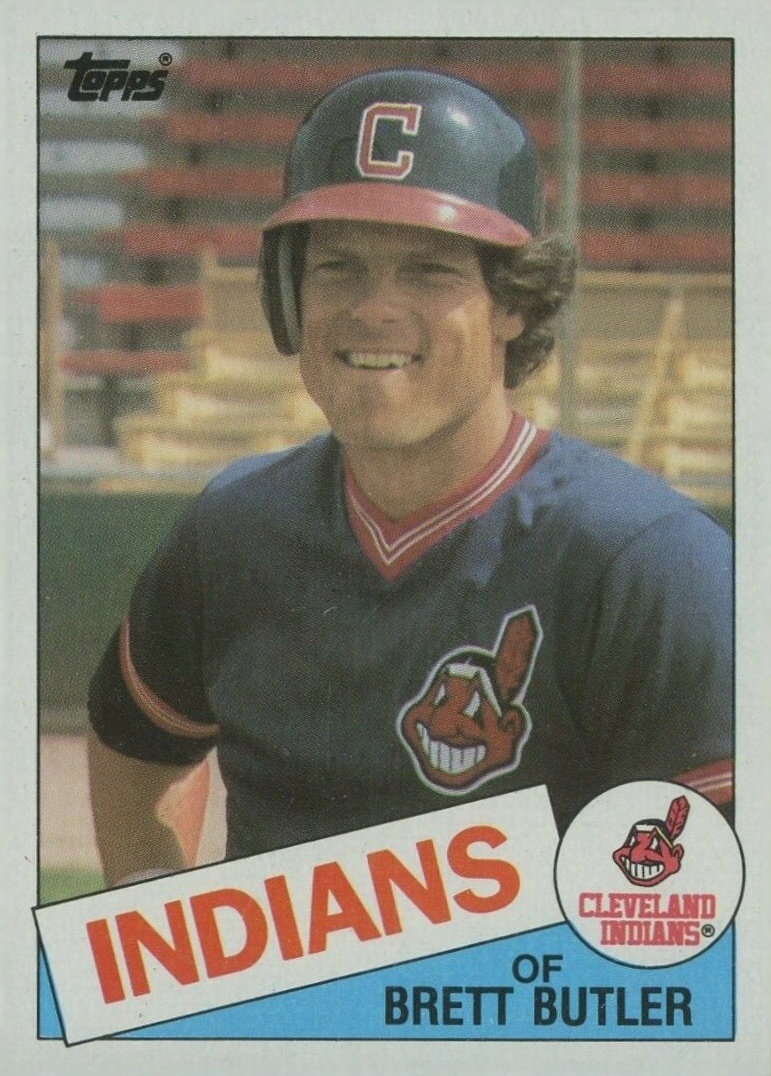 1985 Topps Brett Butler #637 Baseball Card