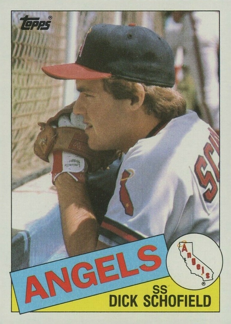 1985 Topps Dick Schofield #629 Baseball Card