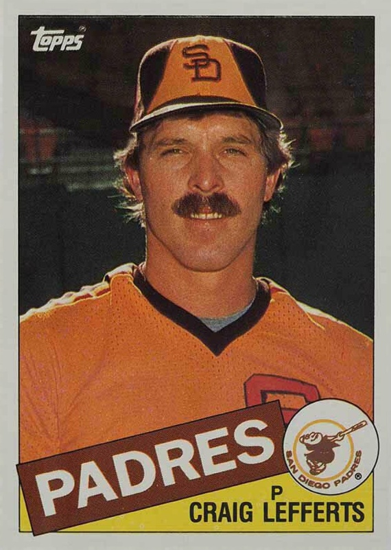 1985 Topps Craig Lefferts #608 Baseball Card