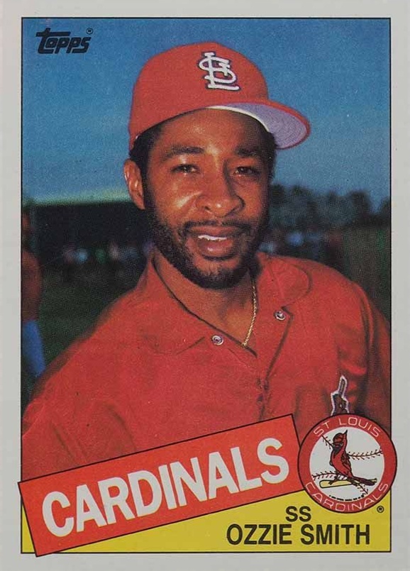 1985 Topps Ozzie Smith #605 Baseball Card