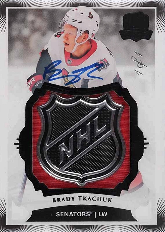 19/20 UPPER DECK MICHAEL RASMUSSEN UD GAME USED JERSEY RED SP