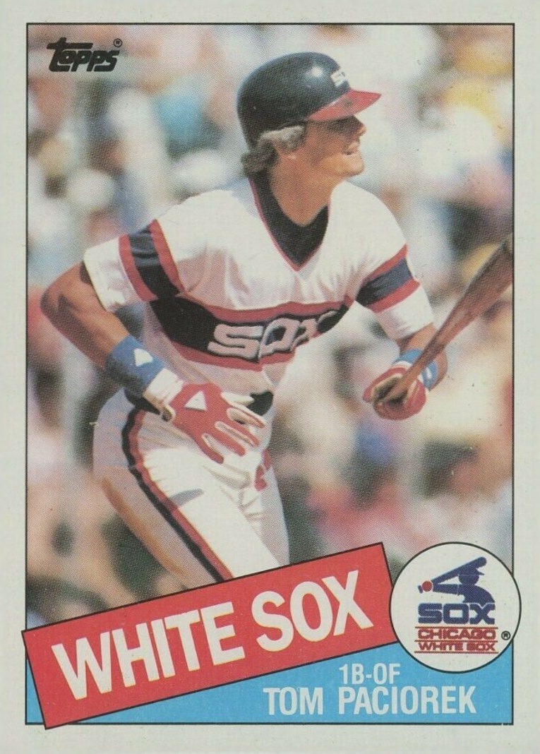 1985 Topps Tom Paciorek #572 Baseball Card