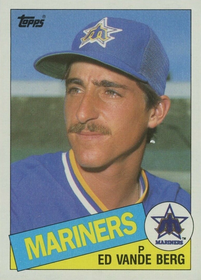1985 Topps Ed Vande Berg #566 Baseball Card
