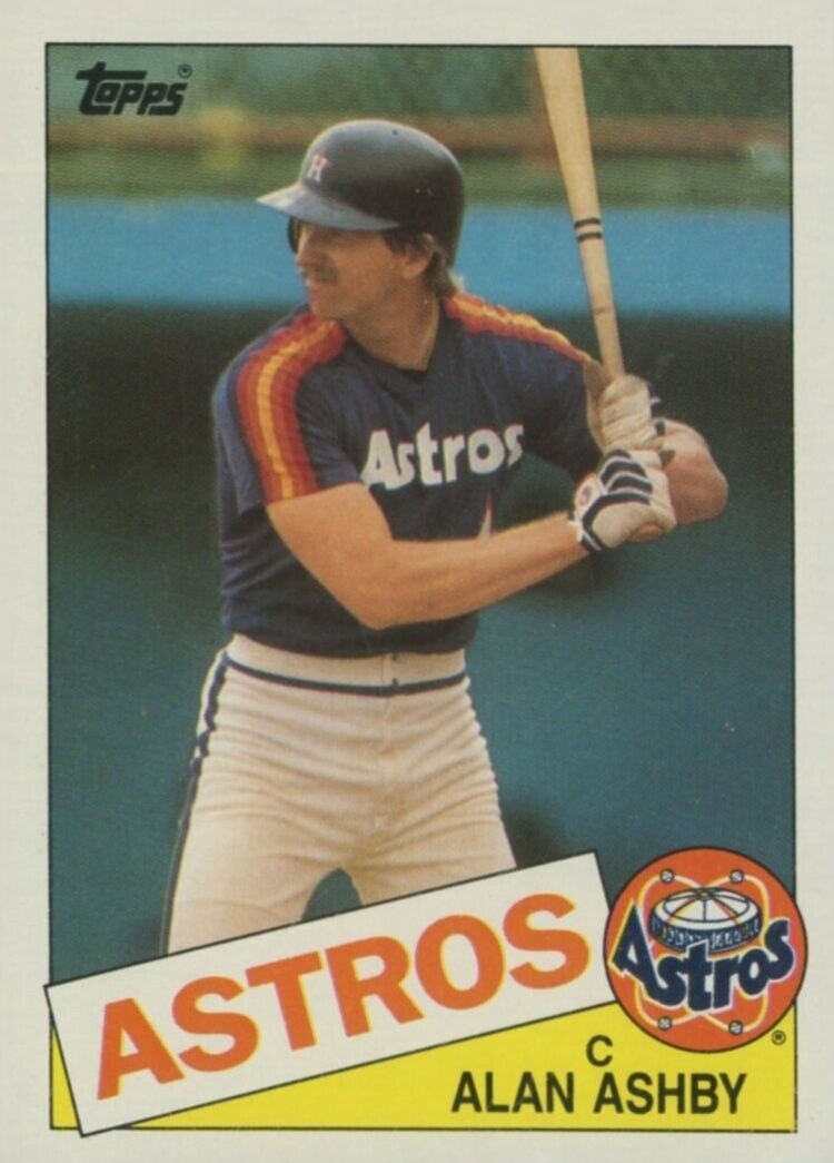 1985 Topps Alan Ashby #564 Baseball Card