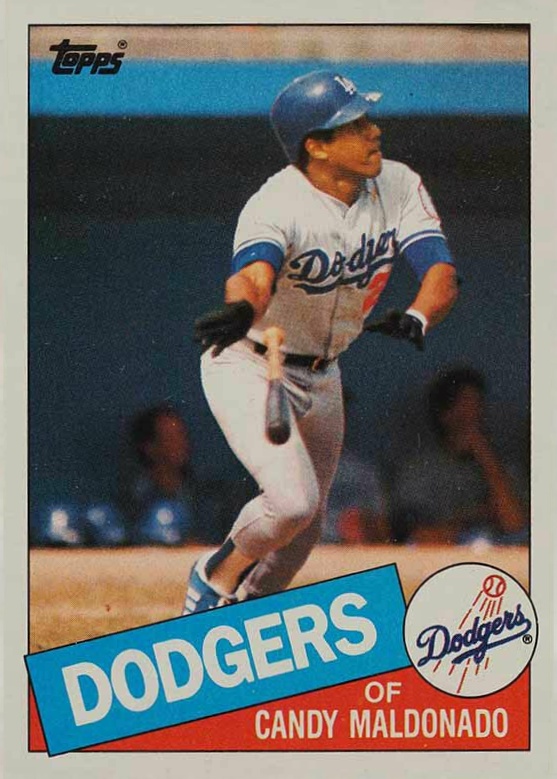 1985 Topps Candy Maldonado #523 Baseball Card