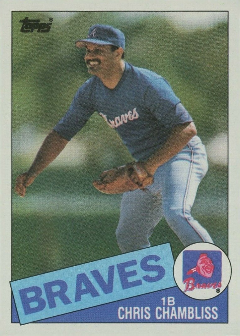 1985 Topps Chris Chambliss #518 Baseball Card