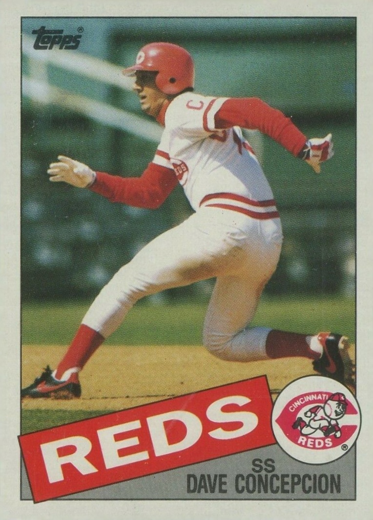 1985 Topps Dave Concepcion #515 Baseball Card