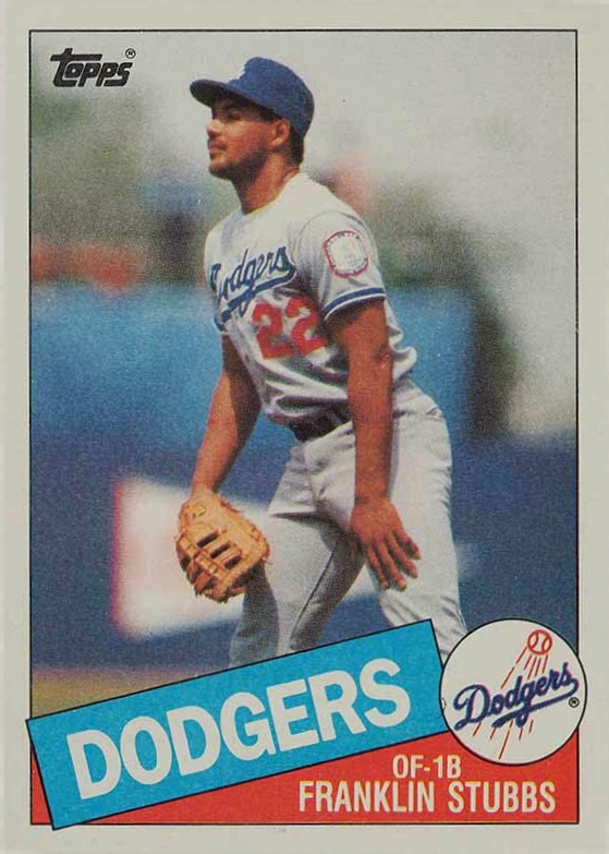 1985 Topps Franklin Stubbs #506 Baseball Card