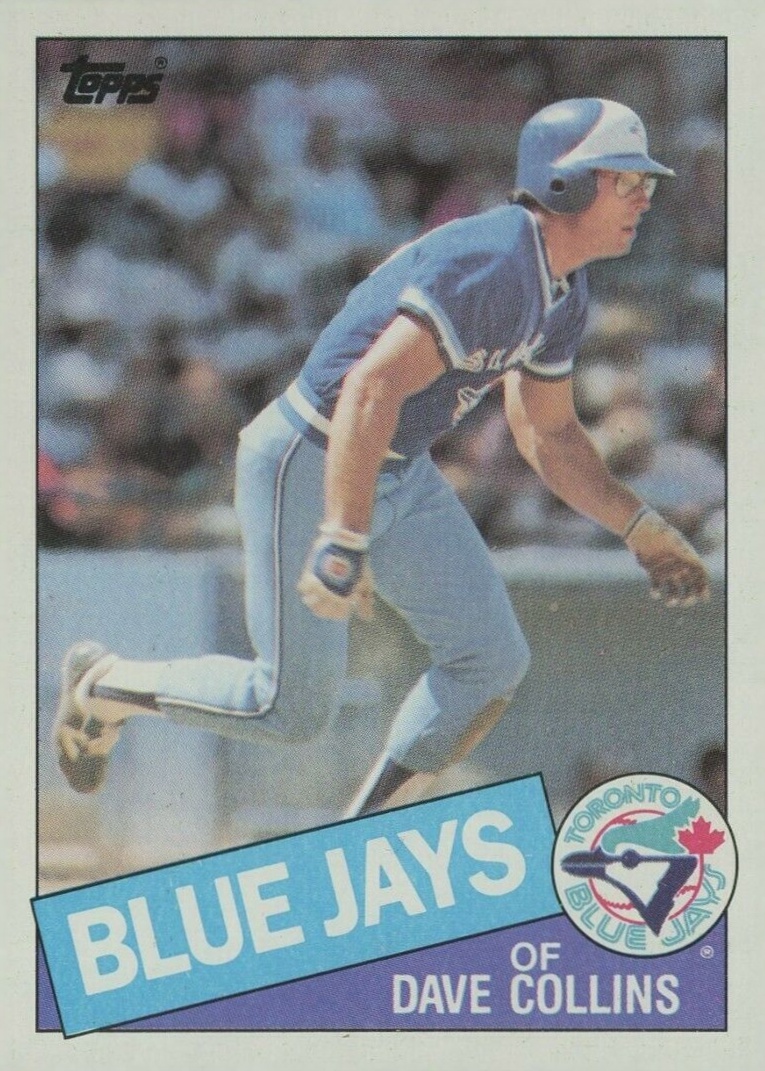 1985 Topps Dave Collins #463 Baseball Card