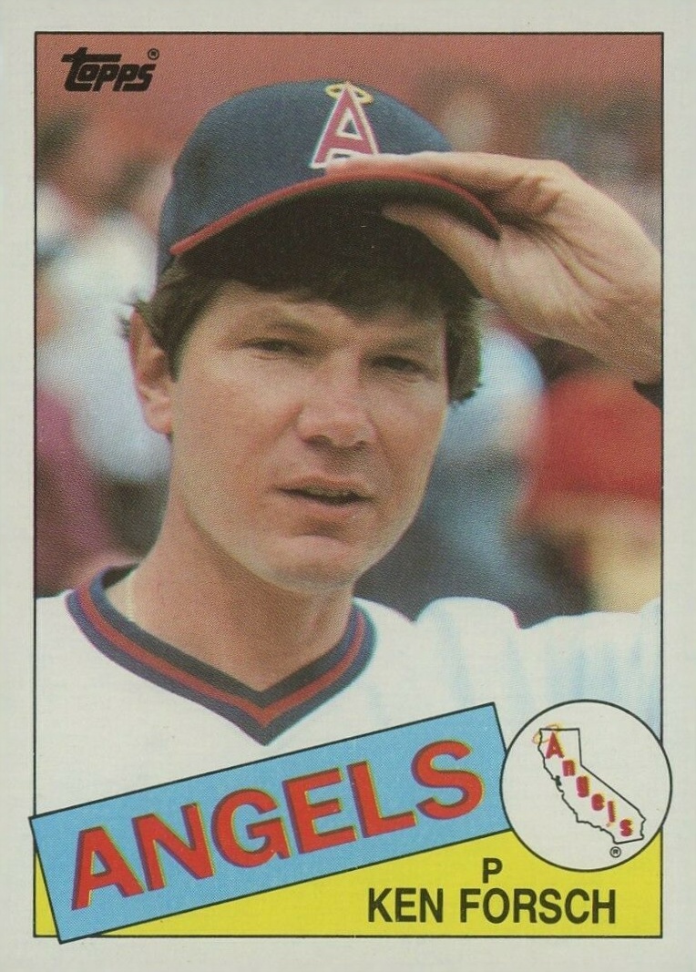 1985 Topps Ken Forsch #442 Baseball Card