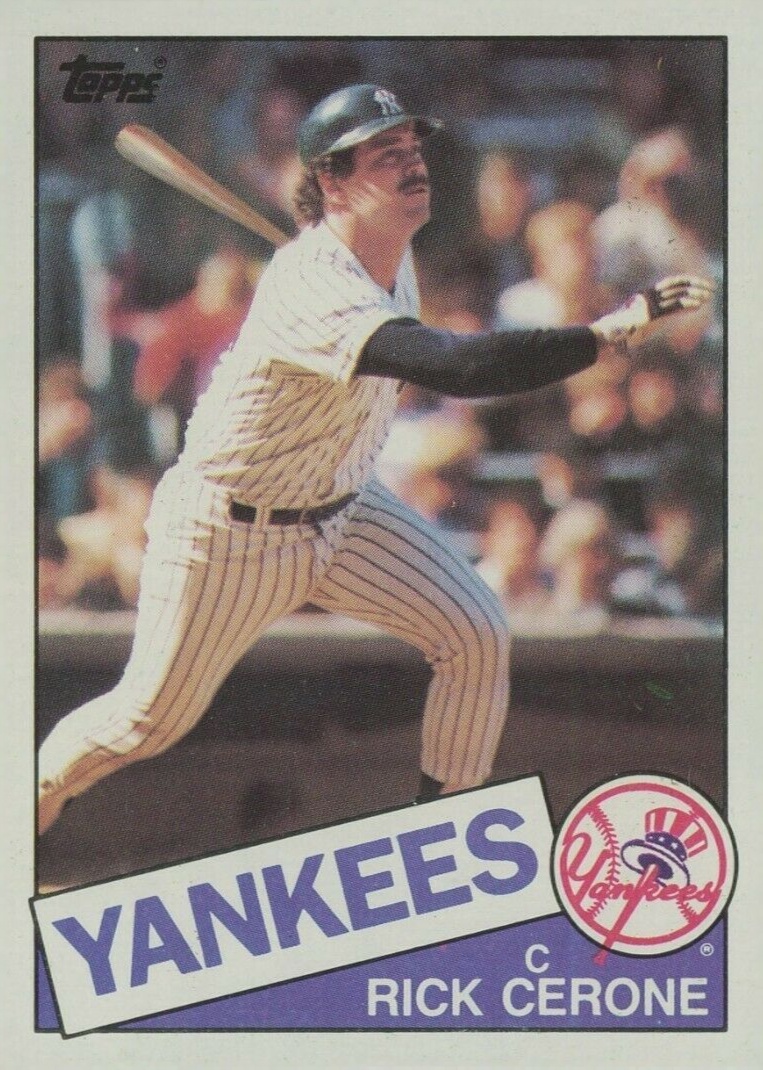 1985 Topps Rick Cerone #429 Baseball Card