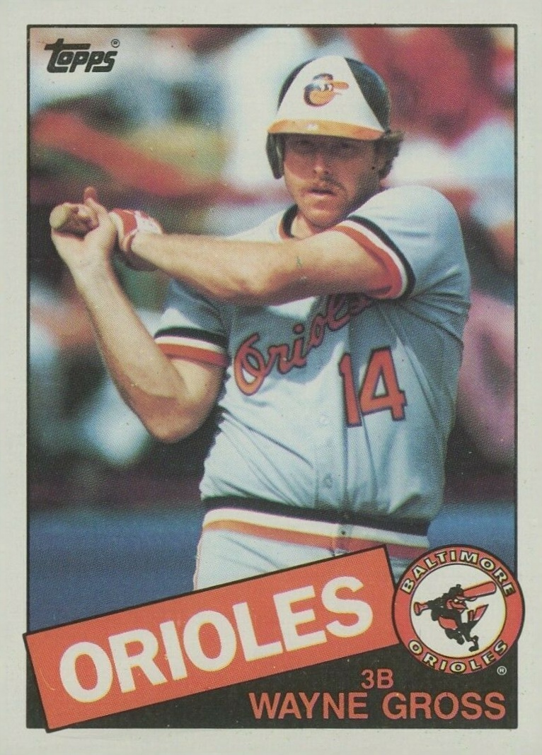 1985 Topps Wayne Gross #416 Baseball Card