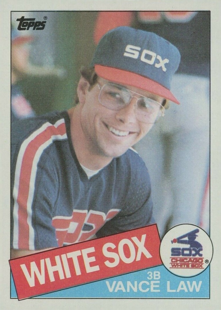 1985 Topps Vance Law #413 Baseball Card