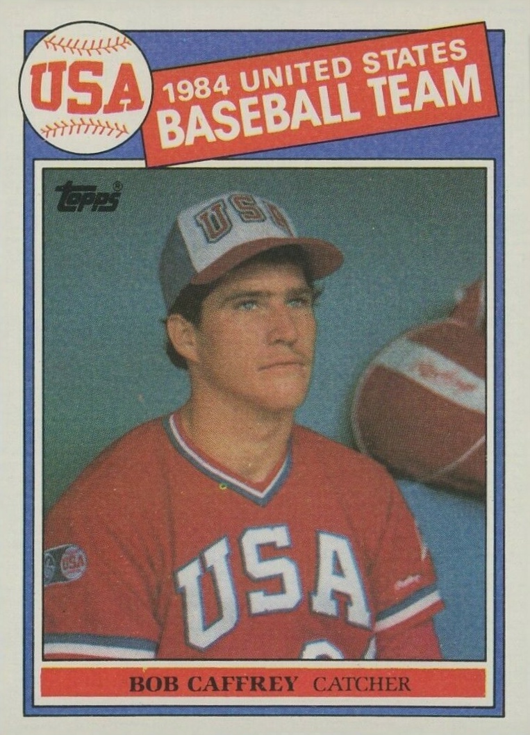 1985 Topps Bob Caffrey #394 Baseball Card