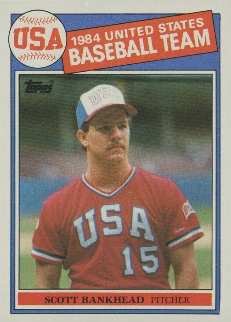 1985 Topps Scott Bankhead #393 Baseball Card