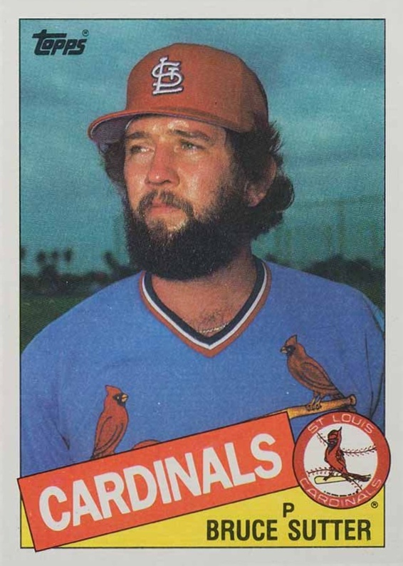 1985 Topps Bruce Sutter #370 Baseball Card
