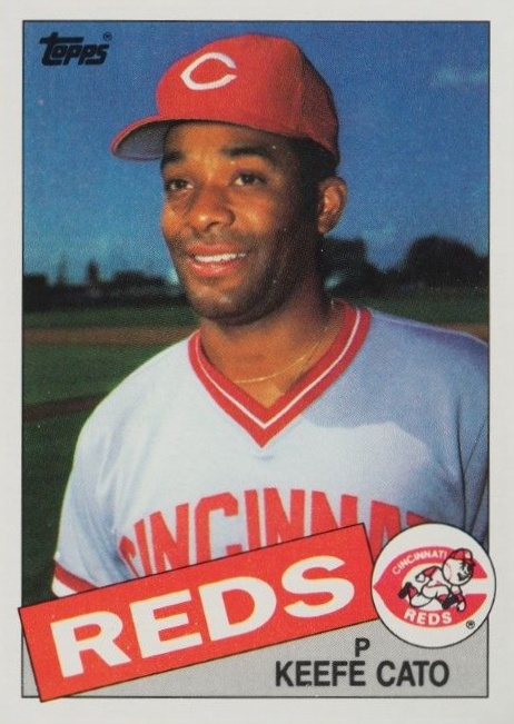 1985 Topps Keefe Cato #367 Baseball Card
