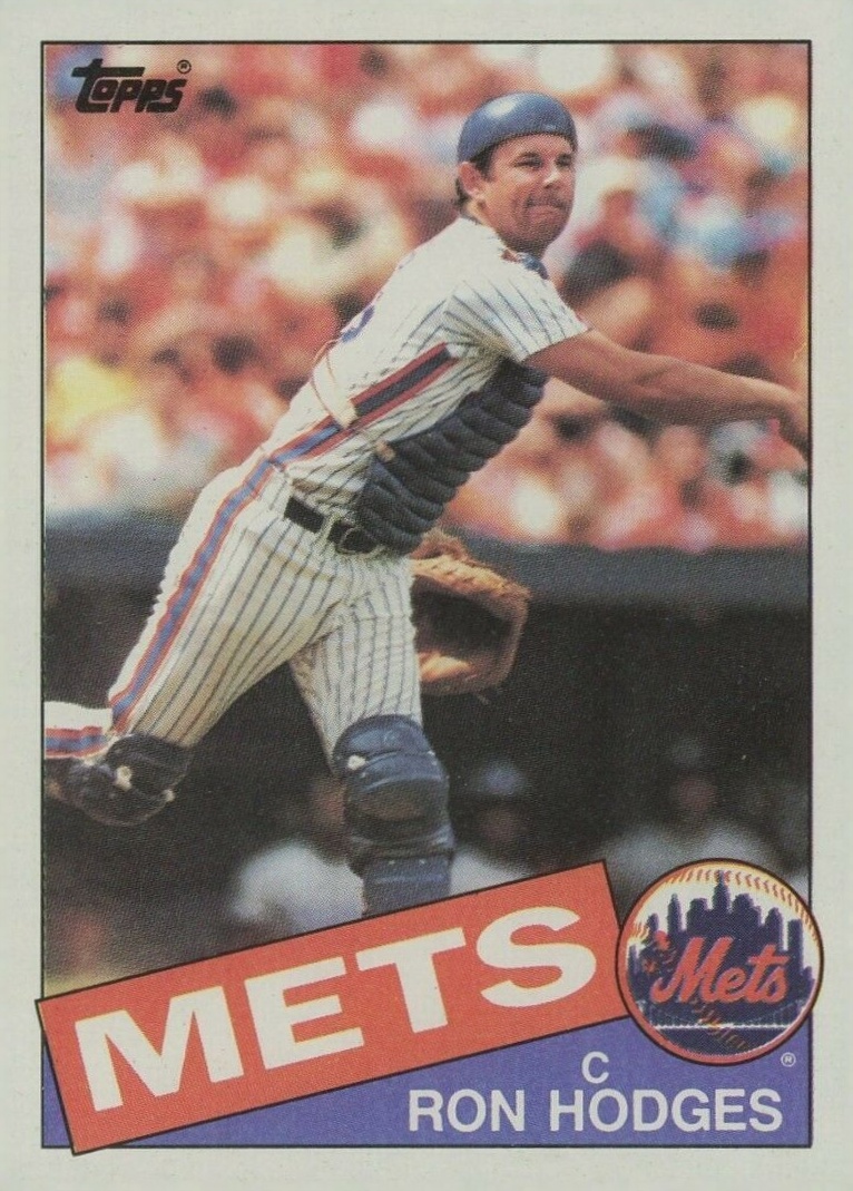 1985 Topps Ron Hodges #363 Baseball Card