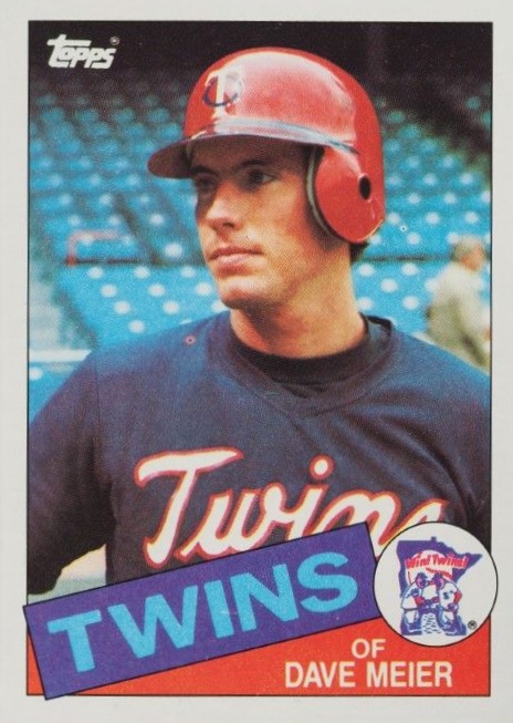 1985 Topps Dave Meier #356 Baseball Card