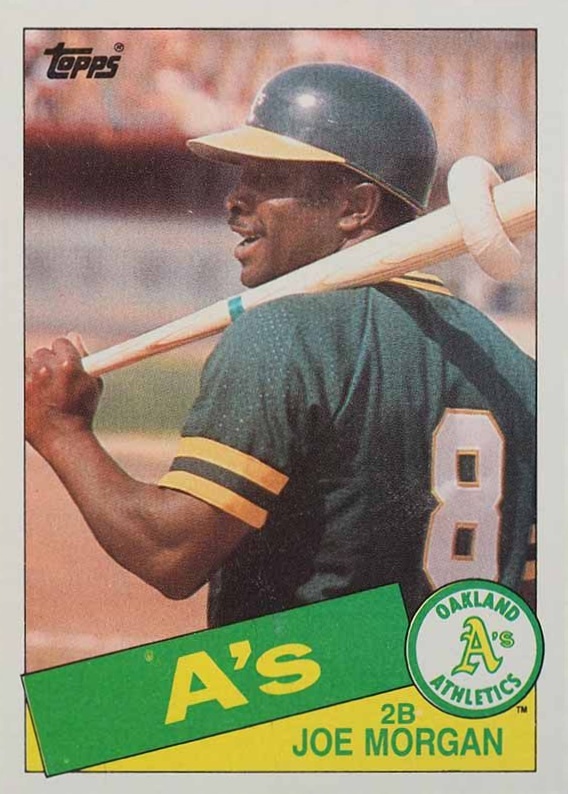 1985 Topps Joe Morgan #352 Baseball Card