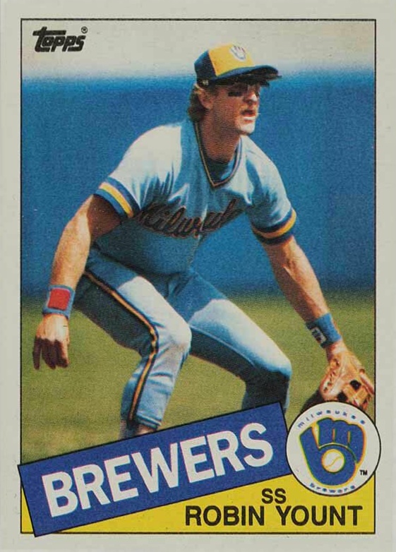 1985 Topps Robin Yount #340 Baseball Card
