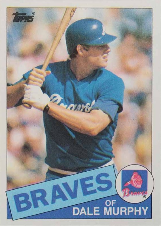 1985 Topps Dale Murphy #320 Baseball Card