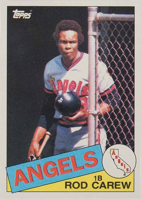 1985 Topps Rod Carew #300 Baseball Card