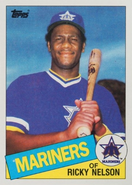 1985 Topps Ricky Nelson #296 Baseball Card