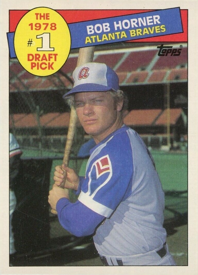 1985 Topps Bob Horner #276 Baseball Card