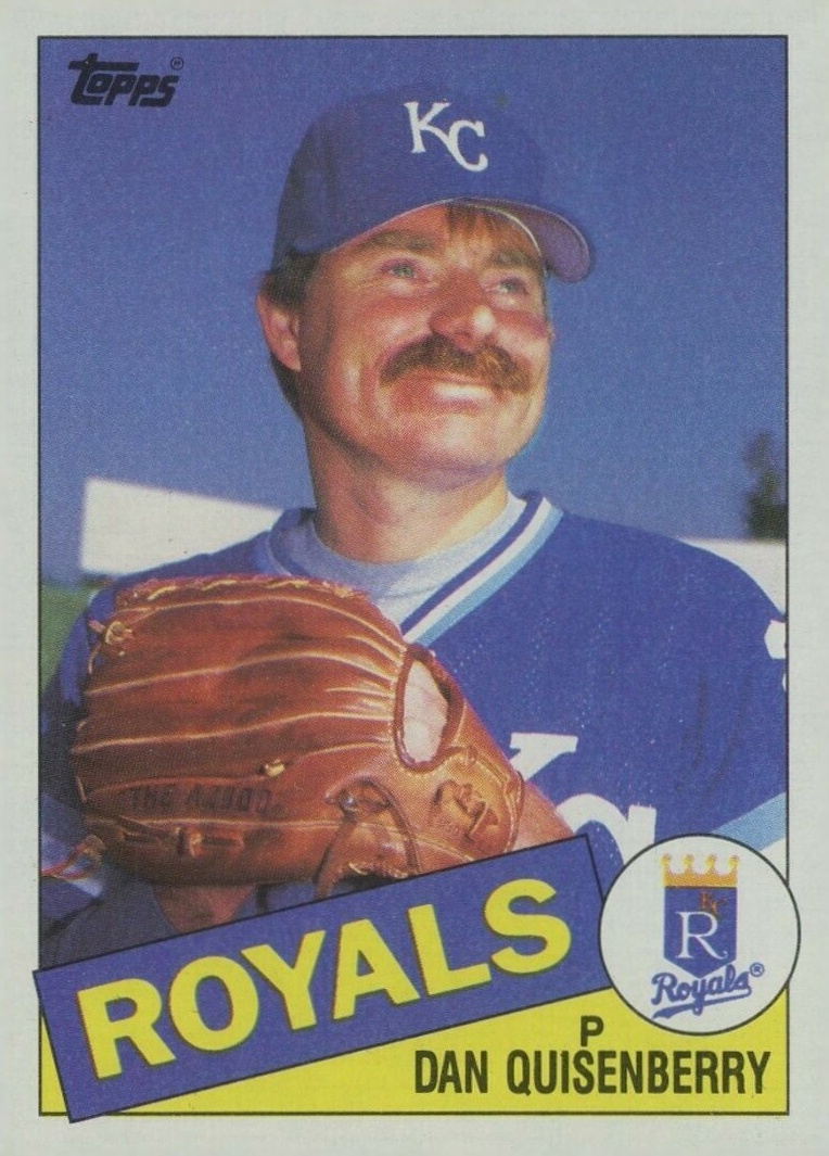 1985 Topps Dan Quisenberry #270 Baseball Card