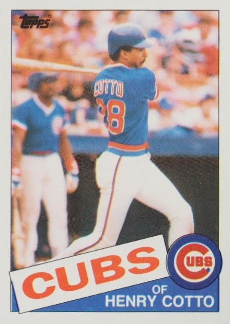 1985 Topps Henry Cotto #267 Baseball Card