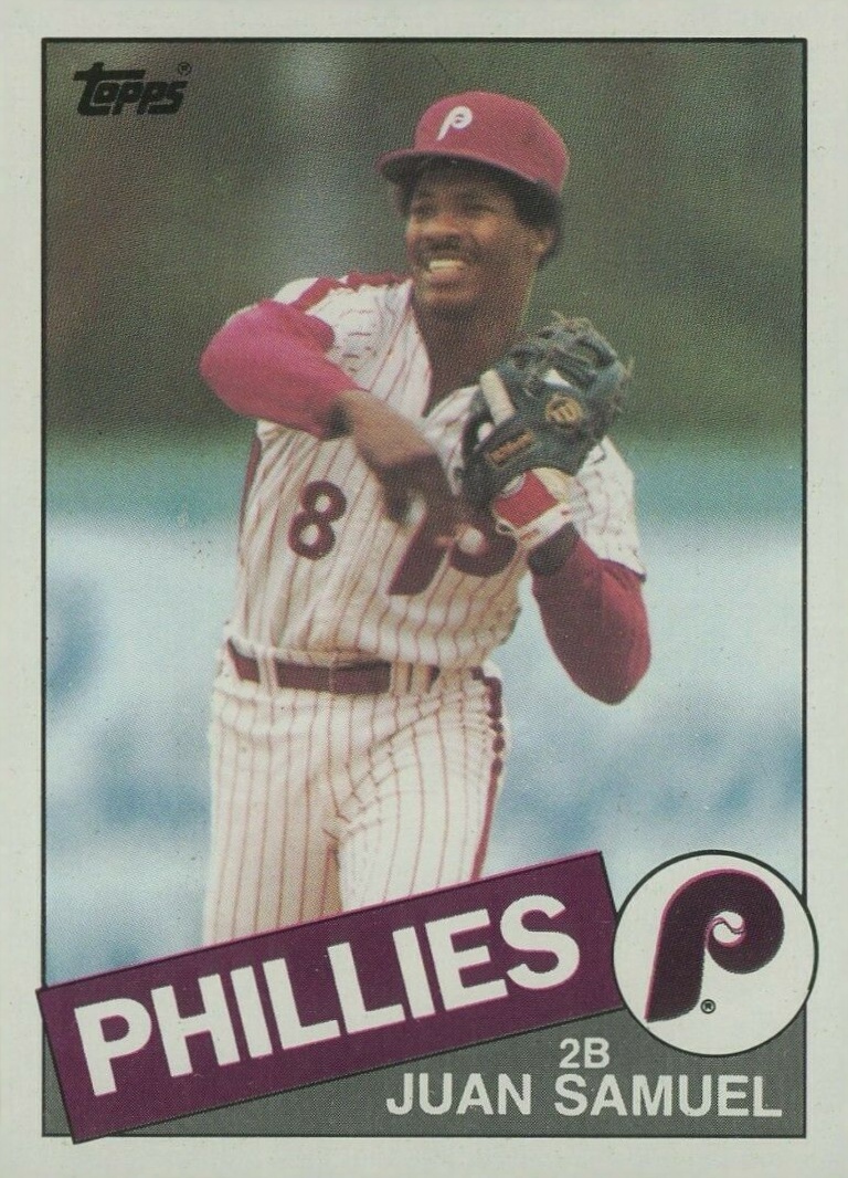 1985 Topps Juan Samuel #265 Baseball Card