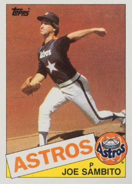 1985 Topps Joe Sambito #264 Baseball Card