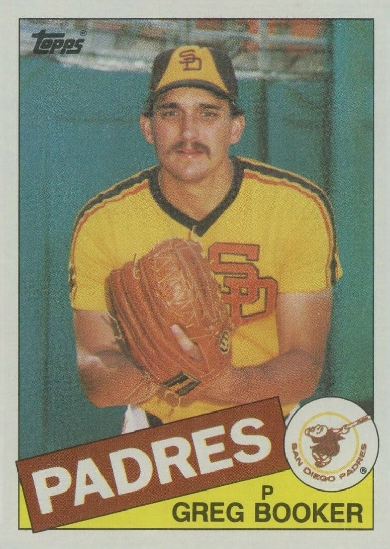 1985 Topps Greg Booker #262 Baseball Card
