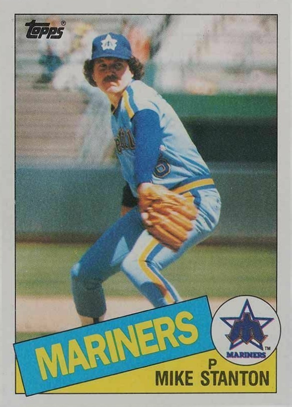 1985 Topps Michael Stanton #256 Baseball Card