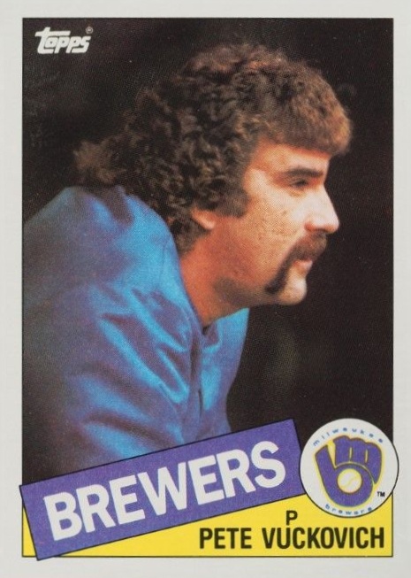 1985 Topps Pete Vuckovich #254 Baseball Card