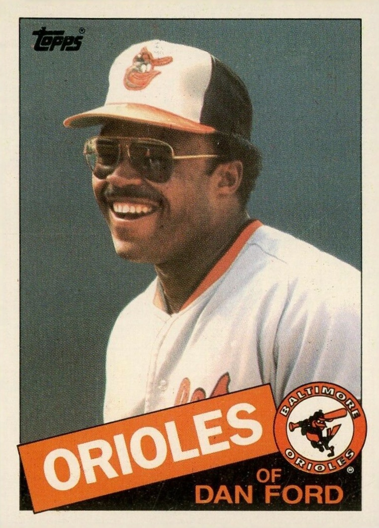 1985 Topps Dan Ford #252 Baseball Card