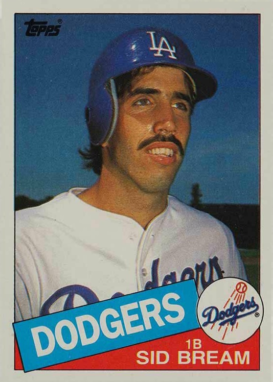 1985 Topps Sid Bream #253 Baseball Card