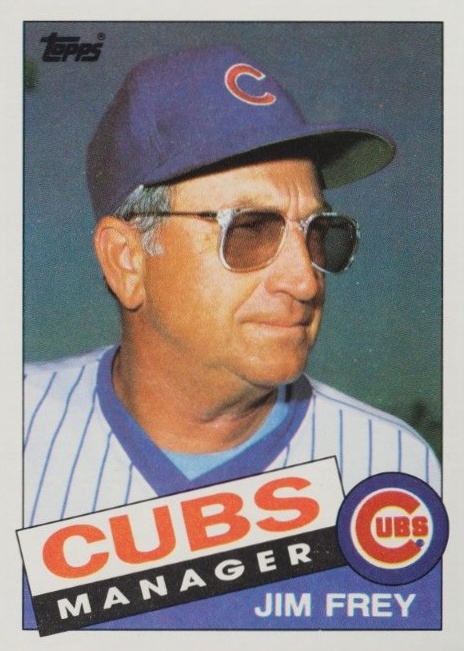 1985 Topps Jim Frey #241 Baseball Card