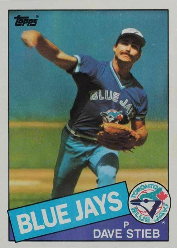  1989 Upper Deck #383 Dave Stieb Toronto Blue Jays MLB