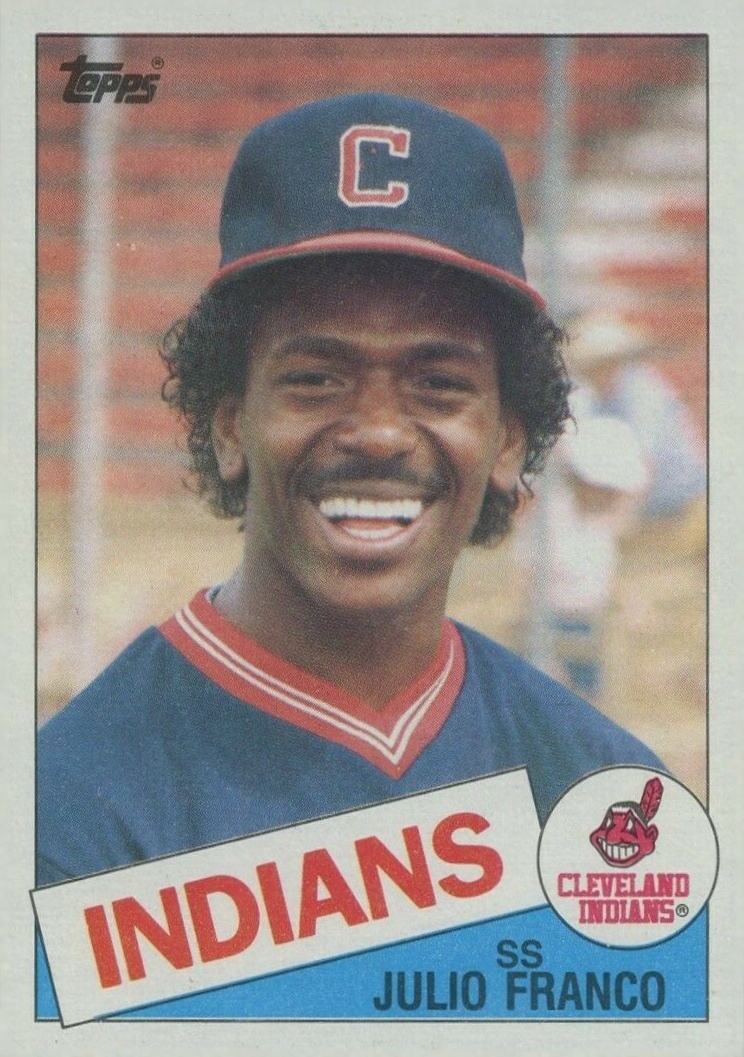 1985 Topps Julio Franco #237 Baseball Card