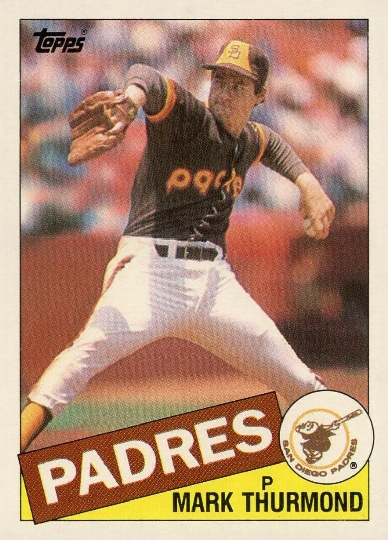 1985 Topps Mark Thurmond #236 Baseball Card