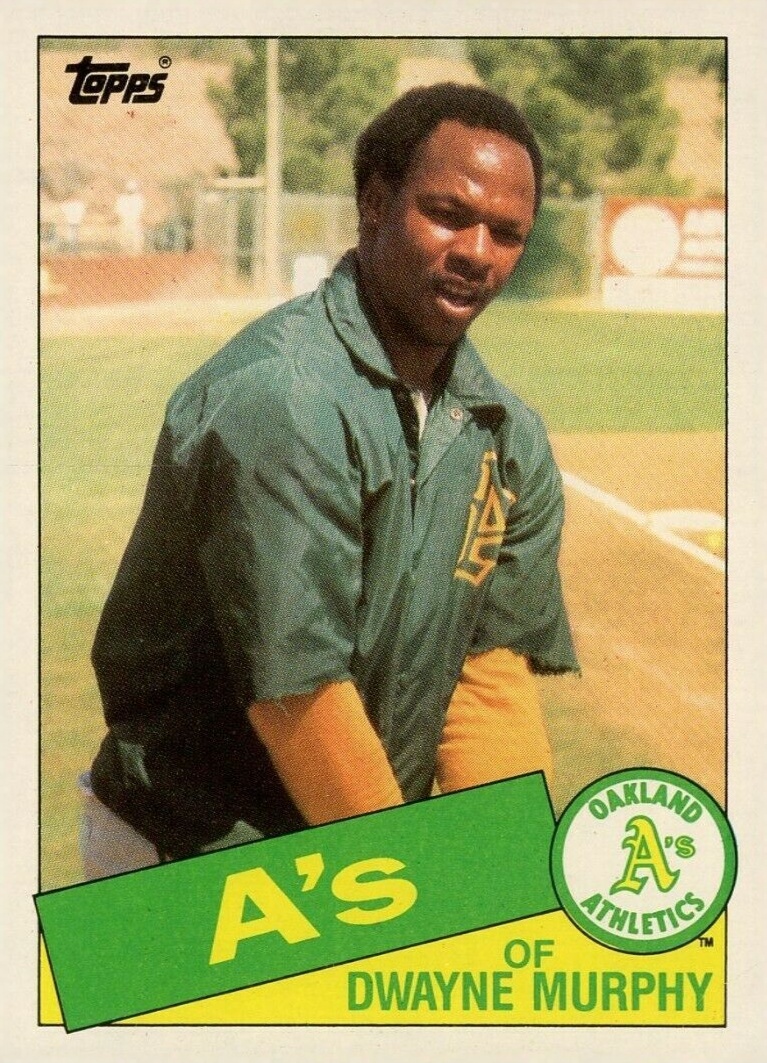 1985 Topps Dwayne Murphy #231 Baseball Card