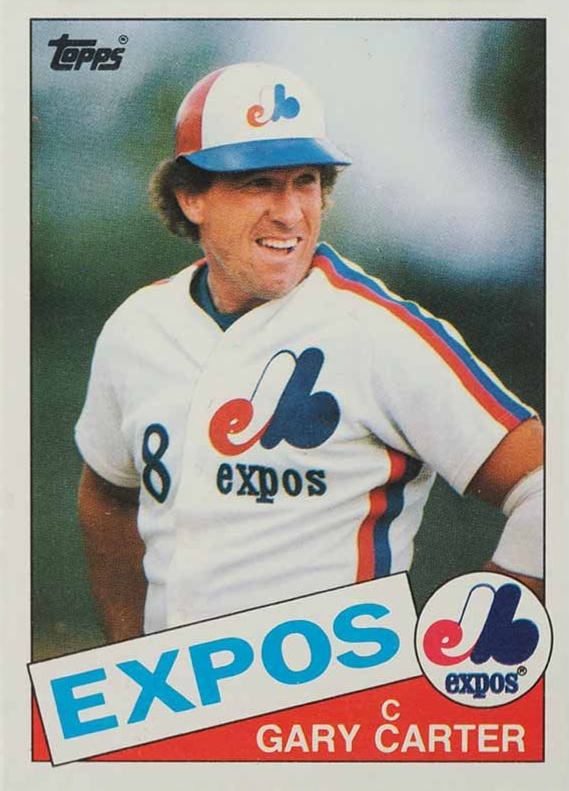 1985 Topps Gary Carter #230 Baseball Card