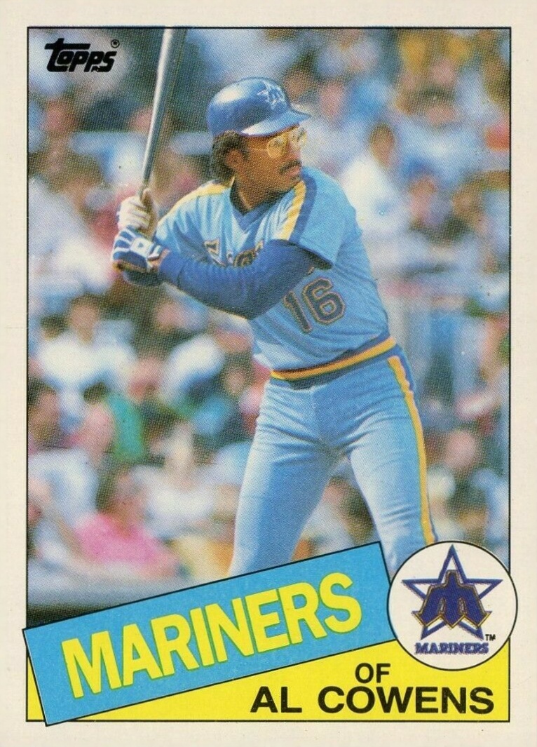 1985 Topps Al Cowens #224 Baseball Card