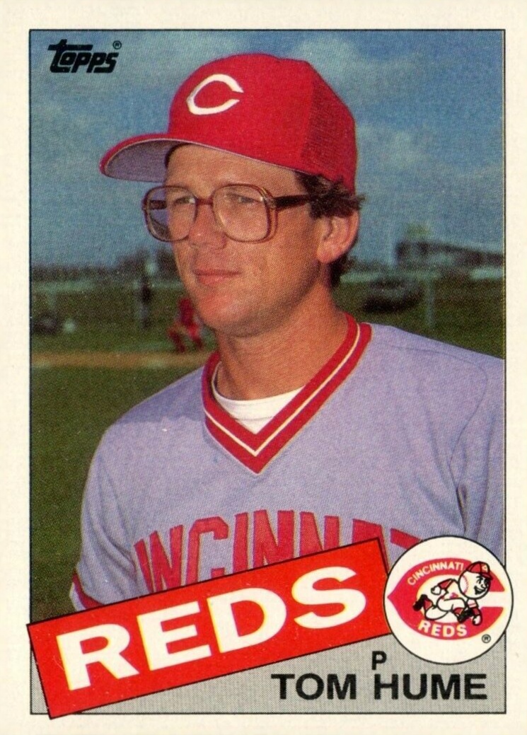 1985 Topps Tom Hume #223 Baseball Card