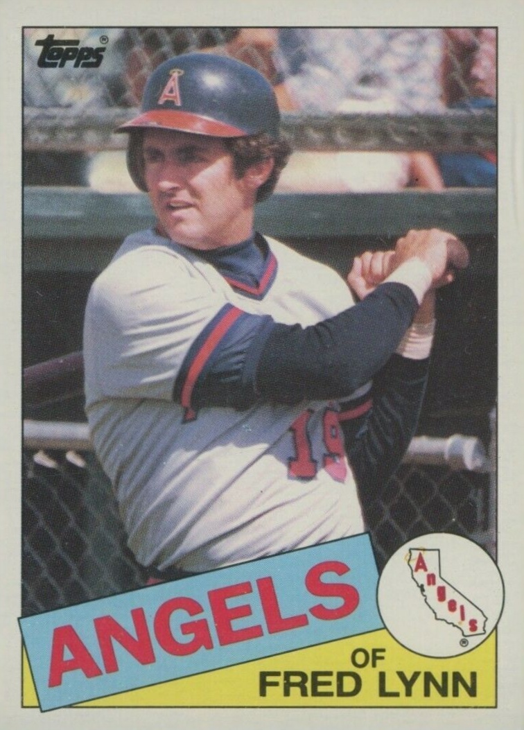 1985 Topps Fred Lynn #220 Baseball Card