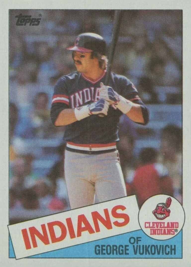 1985 Topps George Vukovich #212 Baseball Card