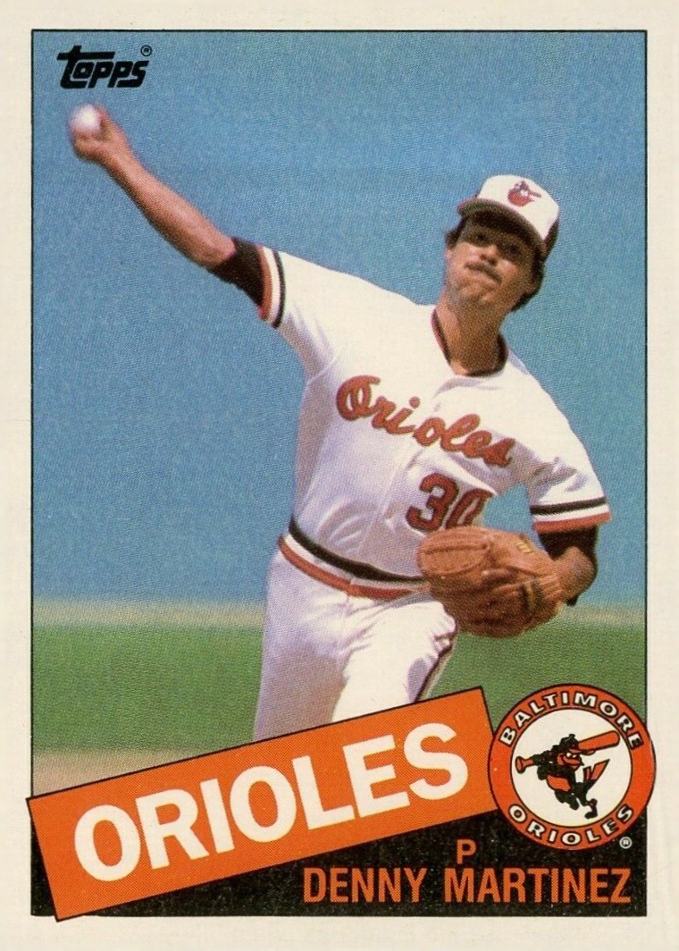 1985 Topps Denny Martinez #199 Baseball Card